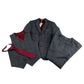 Romano suit 9 years grey check pattern jacket trousers vest and tie