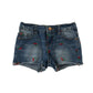 Primark DenimCo Shorts Age 6 Blue Denim Cherry Embroidery Cotton