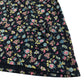 F&F dress 6-7 years navy blue and multicolour floral long sleeve cotton