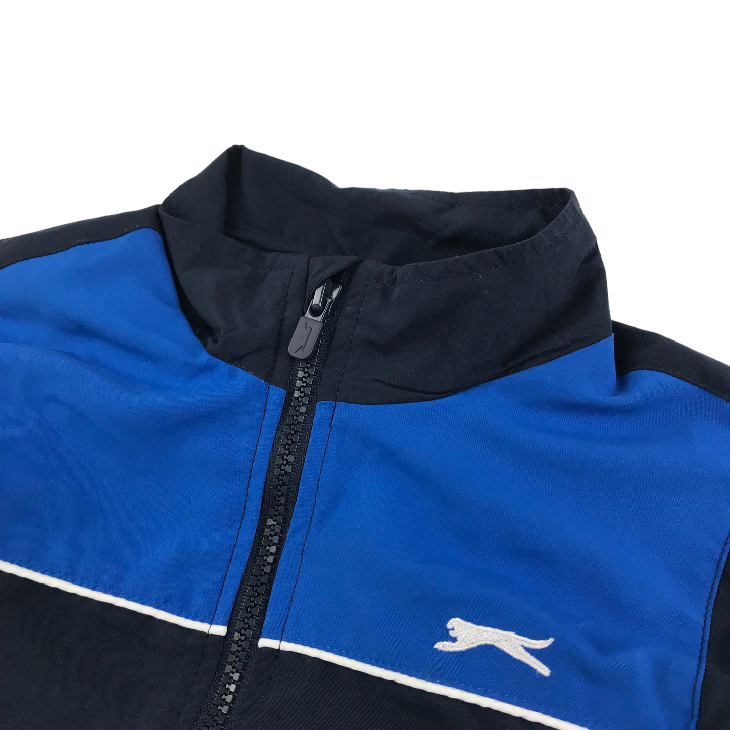 Slazenger Light Jacket Age 5 Navy and Blue Sports Bomber