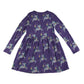 M&S dress 6-7 years lilac unicorn long sleeve cotton
