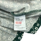 John Lewis dress 7-8 years green floral long sleeve drop waist