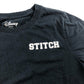 Primark t-shirt women size S navy blue short sleeve Disney Stitch cotton