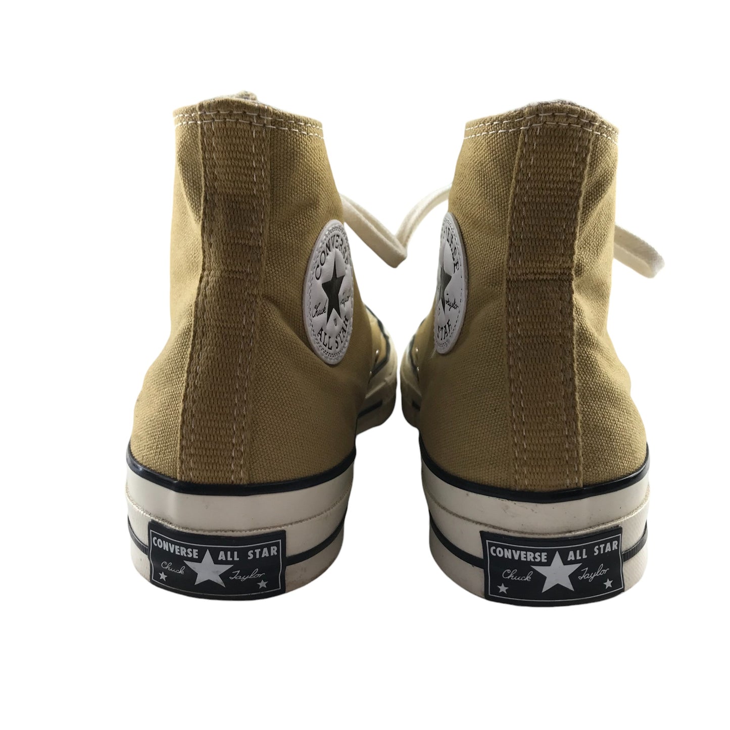 Converse All Star Chuck Taylor trainers shoe size UK 6.5 brownish khaki colour high tops shoes