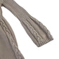 Lulurain dress 5-6 years white cable knit long sleeve