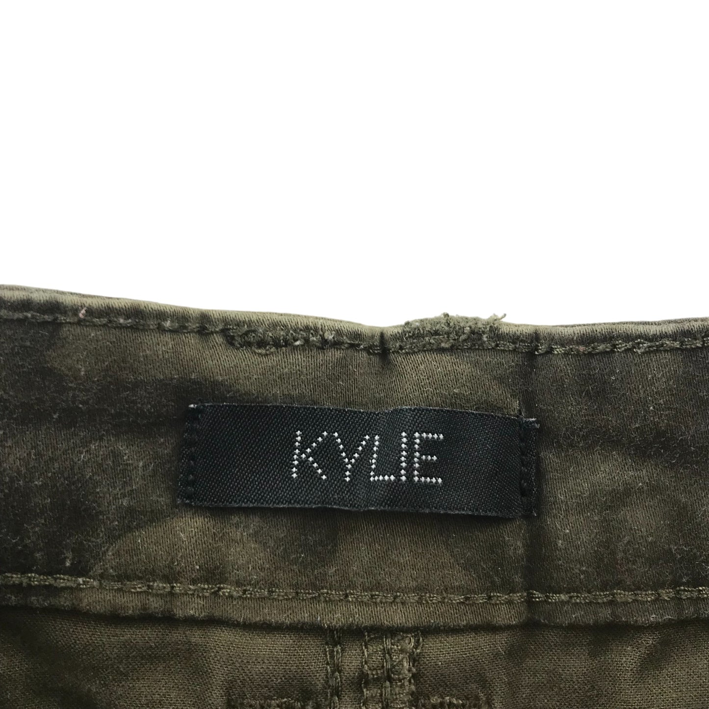 M&Co Kylie Skirt Age 13 Khaki Green Camo Skirt with Cargo Pocket