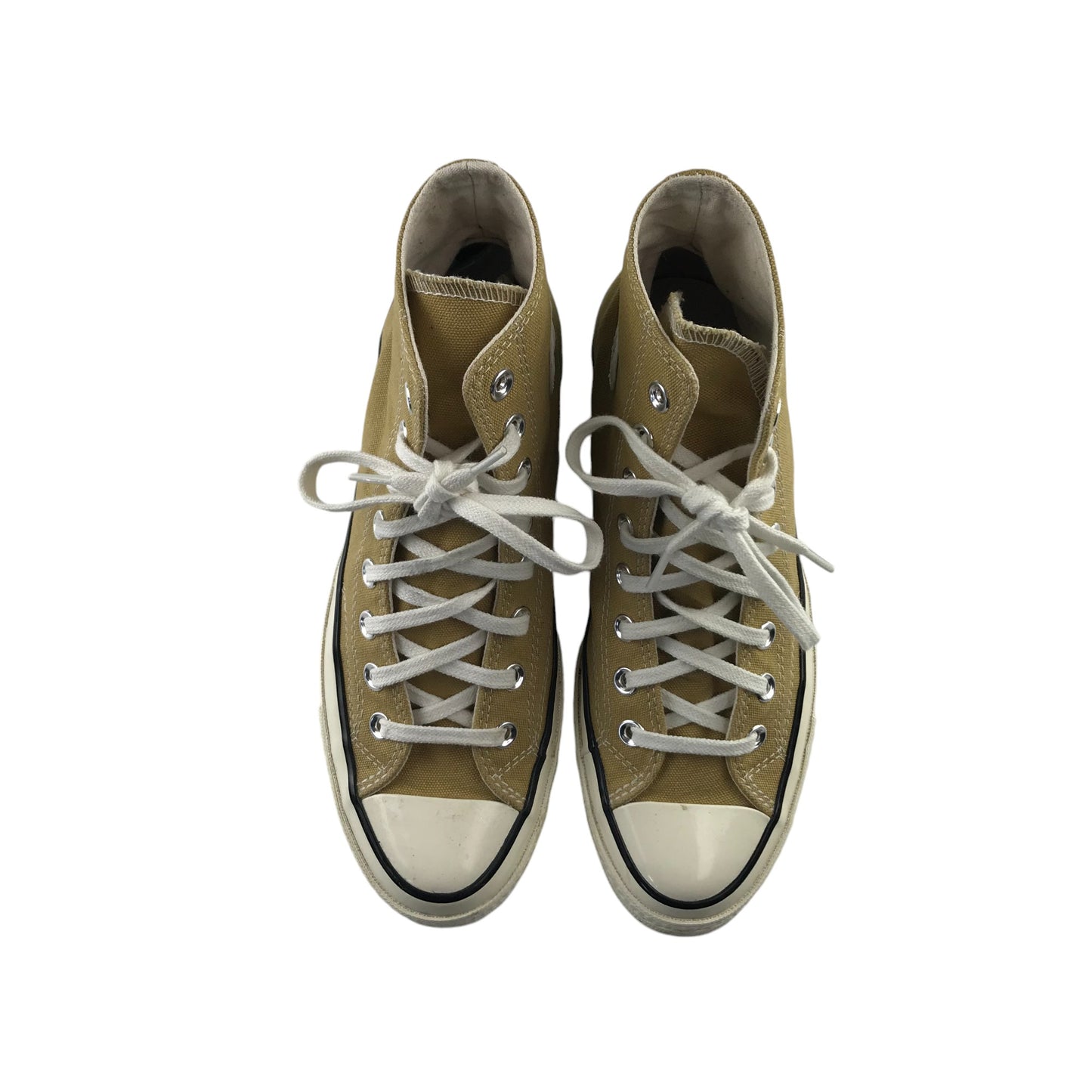 Converse All Star Chuck Taylor trainers shoe size UK 6.5 brownish khaki colour high tops shoes