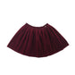 Mayoral Skirt Age 9 Burgundy Velvet Circle