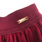 Mayoral Skirt Age 9 Burgundy Velvet Circle