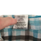 M&Co shirt 4-5 years white light blue checked cotton