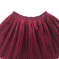 Mayoral Skirt Age 9 Burgundy Velvet Circle