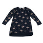 Lulurain dress 5-6 years navy ballerina long sleeve jersey