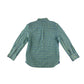 Mini Boden shirt 5-6 years green blue and white checked patterned design cotton