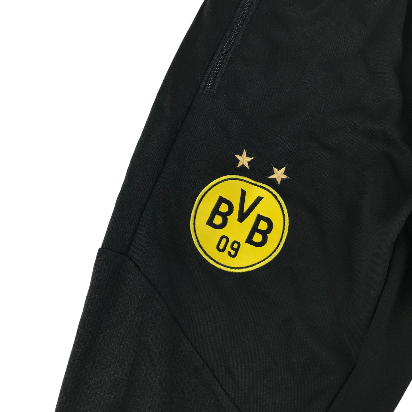 Puma Borussia Dortmund Joggers Age 7-8 Black with pockets