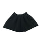 M&S Skirt Age 10 Black Plain Pebble Pattern Jersey