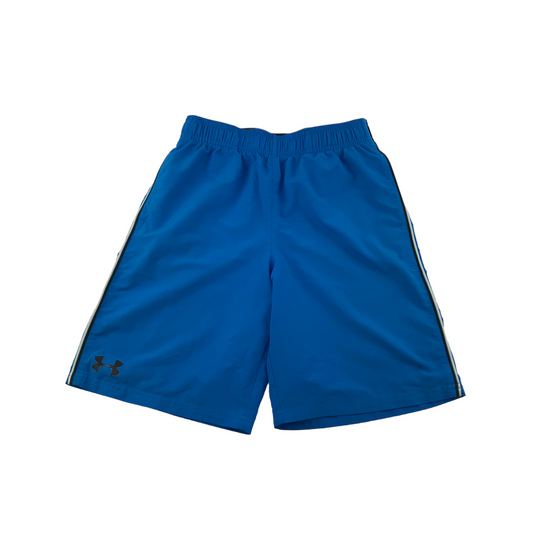 Under Armour Sport Shorts Age 10 Royal Blue Elasticated Waist