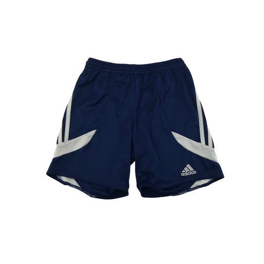 Adidas Sport Shorts Age 9 Navy Three Stripes