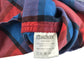 Saltrock shirt 9-10 years red and blue checked design pattern cotton
