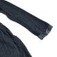 Next dress 7 years navy blue zigzag pattern A-line dress cotton