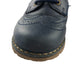 Mothercare Brogue Shoe Size 11 Junior Blue Slip on with Brown Sole