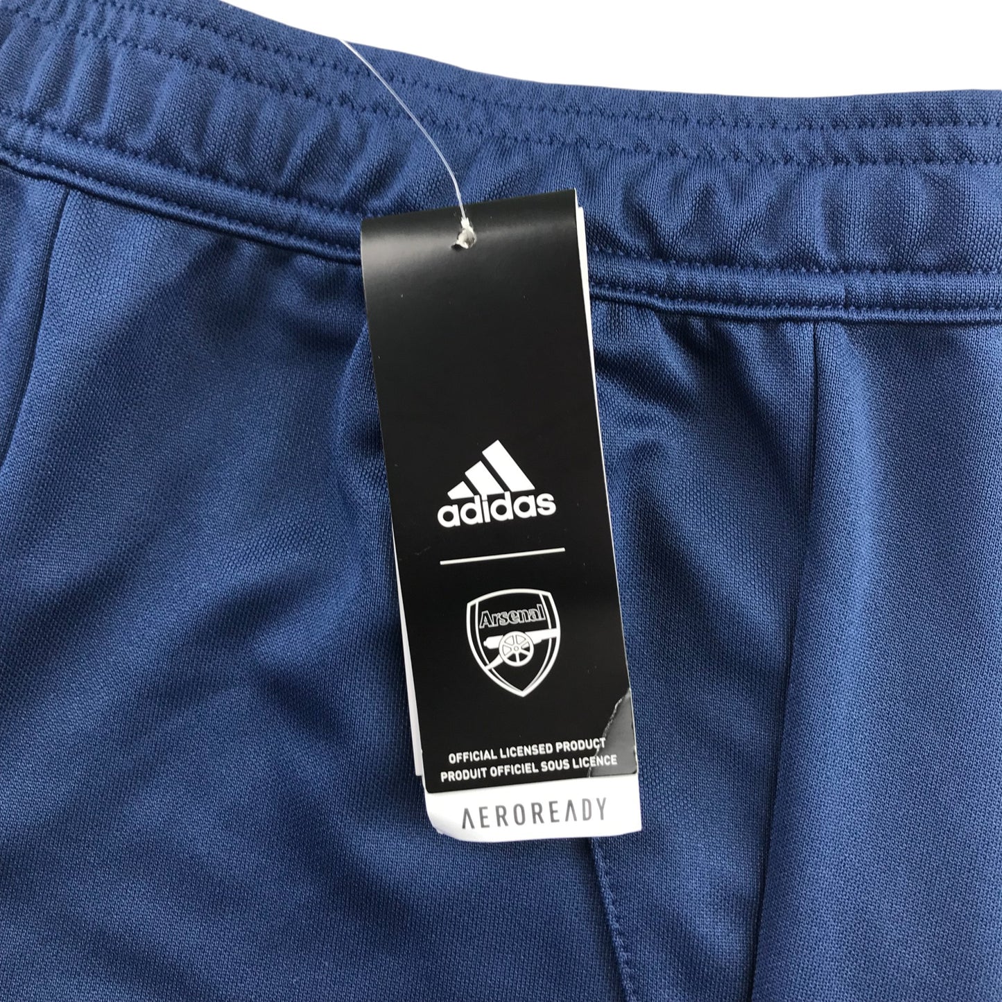 Adidas Arsenal joggers 13-14 years navy blue slim leg with zippers in ankles