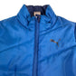 Puma jacket 7-8 years royal blue light puffer with zipper