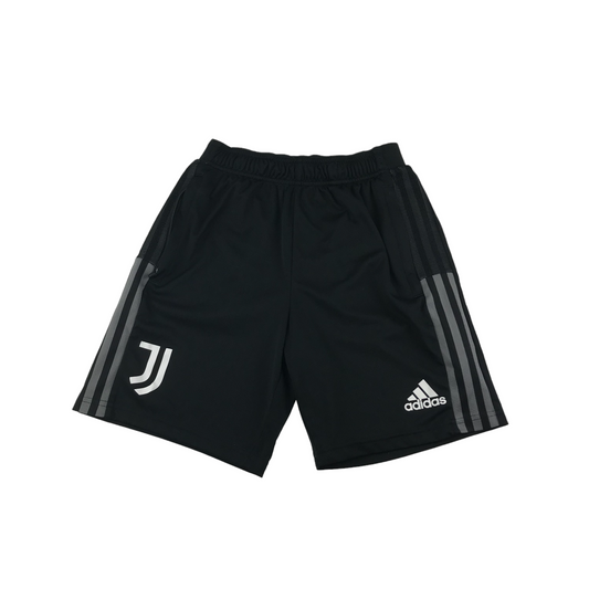 Adidas Juventus Sport Shorts Age 13 Black Three Stripes