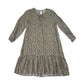 Mantaray dress 9 years multicolour floral print A-line long sleeve