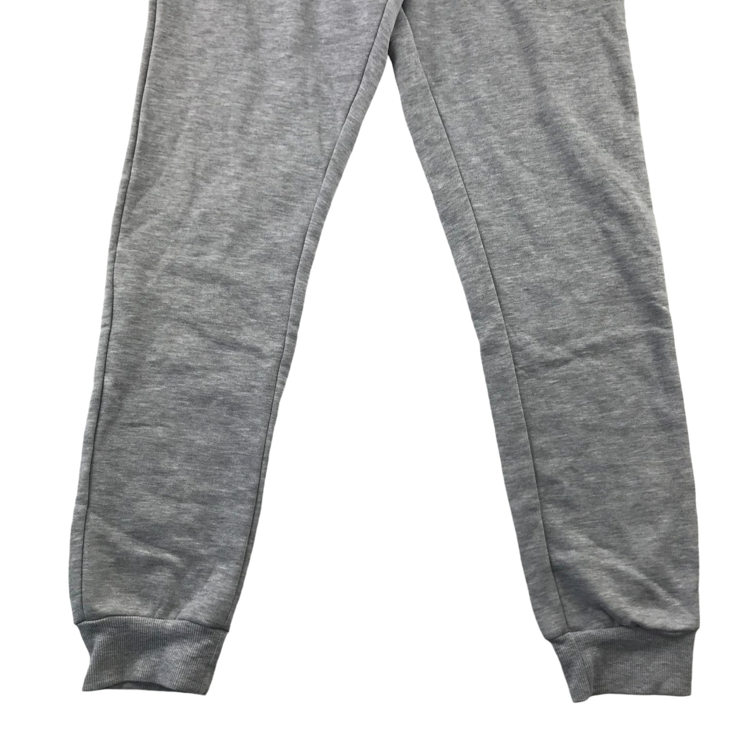 Primark joggers adult size XS light grey plain skinny fit cuffed legs