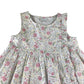The Little White Company dress 5-6 years white floral print design