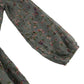 Next dress 11-12 years grey floral design A-line long sleeve