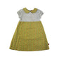 Little Bird dress 5-6 years Yellow and white floral print