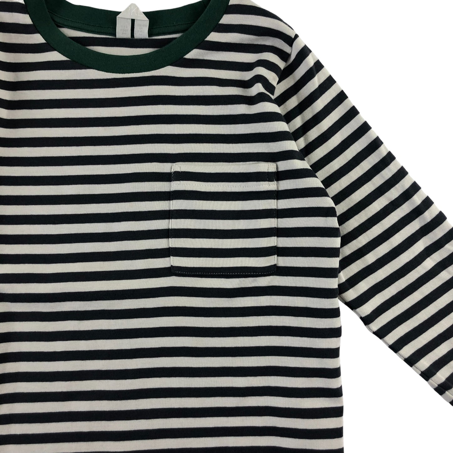 Arket t-shirt 4-5 years grey stripy long sleeve cotton