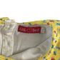 Little Bird dress 5-6 years Yellow and white floral print