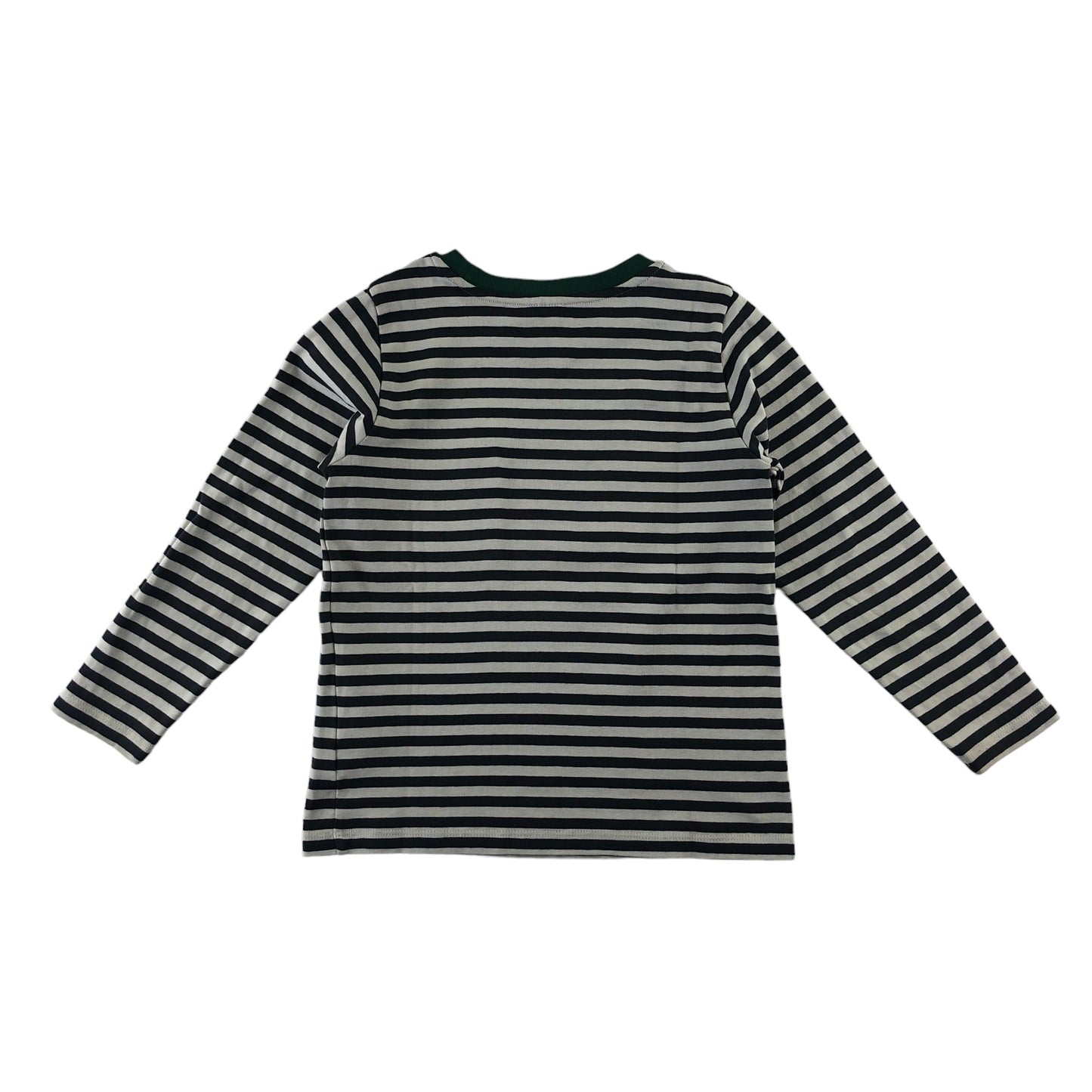 Arket t-shirt 4-5 years grey stripy long sleeve cotton