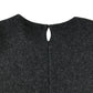 Zara dress 11-12 years grey embroidered floral design A-line short sleeve wool mix