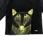 Pipi and Pupu t-shirt 4-5 years black graphic fox print long sleeve cotton