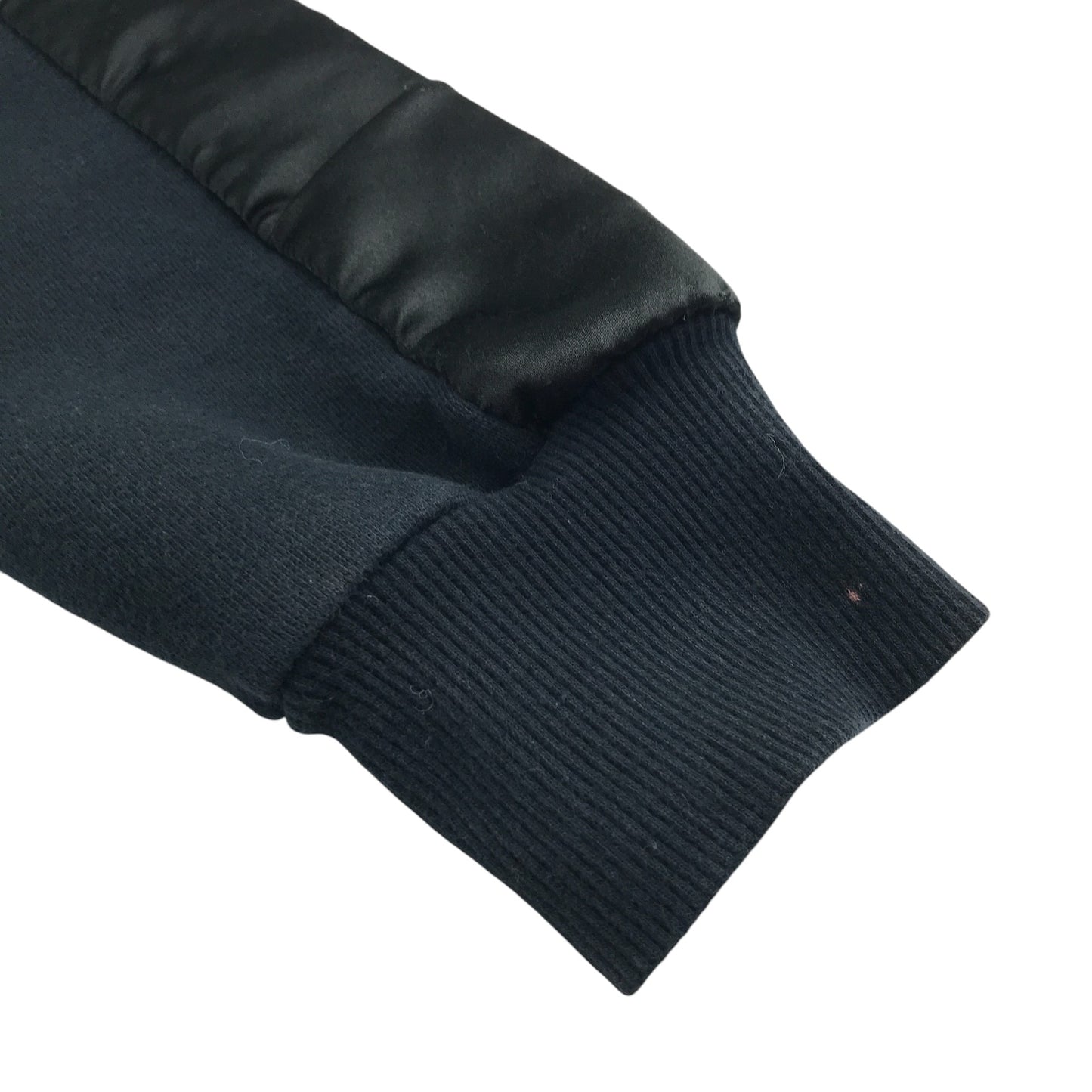 Ellesse sweater women's S black quarter zipper and logos