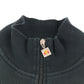 Ellesse sweater women's S black quarter zipper and logos