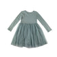 Next dress 5-6 years blue Peppa Pig and friends print design with tulle skirt