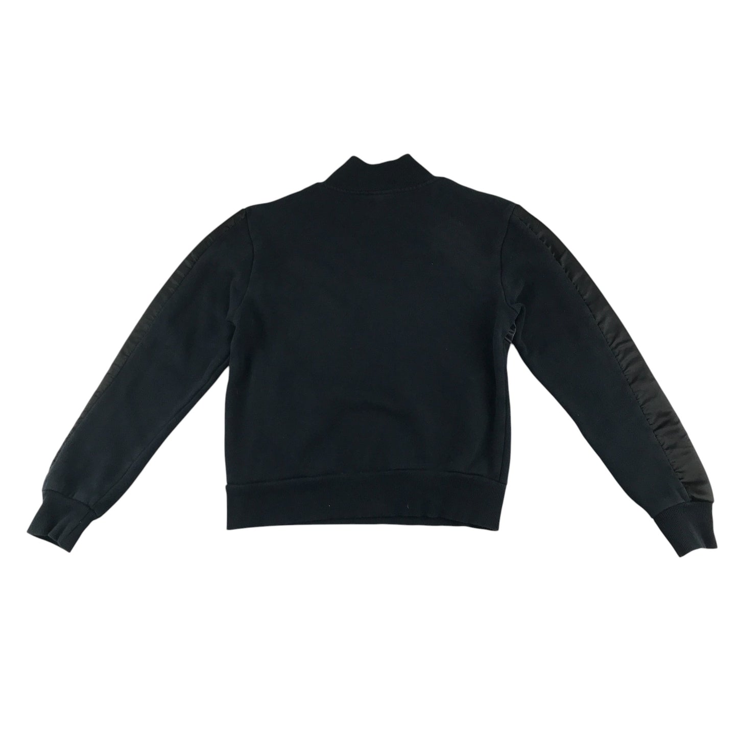 Ellesse sweater women's S black quarter zipper and logos