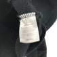 Ellesse sweater women's S black quarter zipper and logos