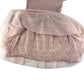 Primark dress 5-6 years pink frilled shoulders and tulle skirt
