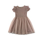 Primark dress 5-6 years pink frilled shoulders and tulle skirt