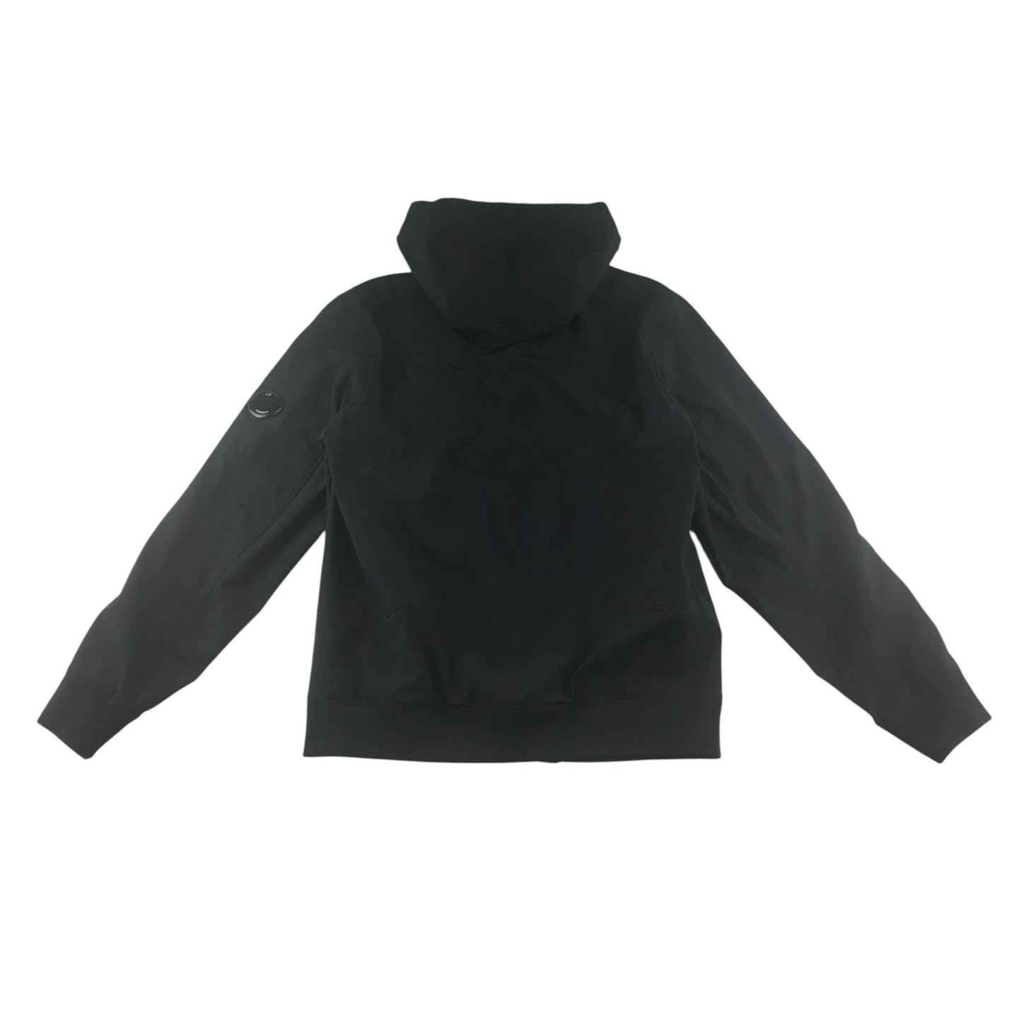 CP Company Shell-R light windbreaker jacket with hood size 50 medium chest 98/102 black hooded full zipper