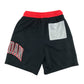 Jordan sports shorts 9-10 years black with red waistband and logos