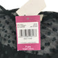 Tu dress 6-7 years black mesh outer dot pattern with under vest