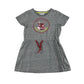 The Marc Jacobs dress 4-5 years grey the mascot graphic A-line short sleeve