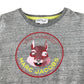 The Marc Jacobs dress 4-5 years grey the mascot graphic A-line short sleeve