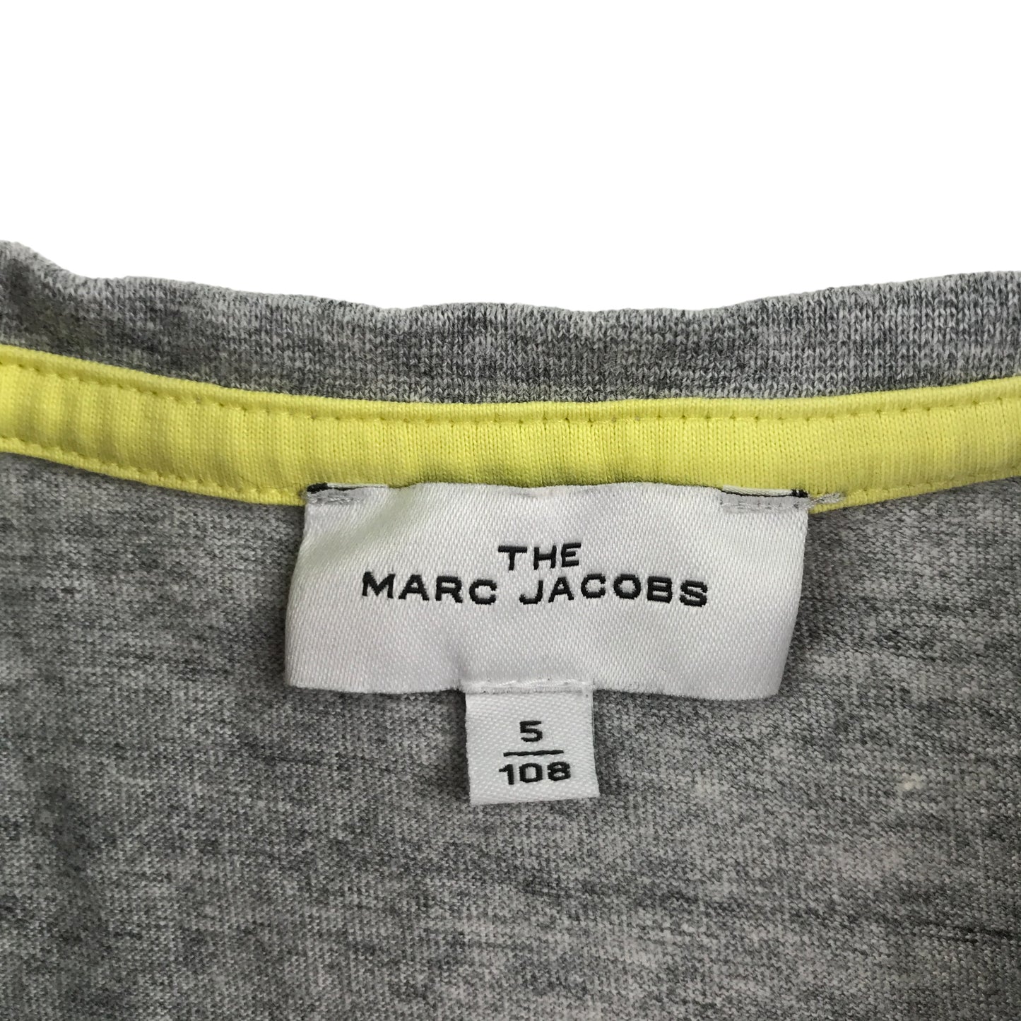 The Marc Jacobs dress 4-5 years grey the mascot graphic A-line short sleeve
